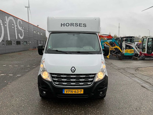 2013 renault master 150dci horsetruck met chardron opbouw vpn-63-p - afbeelding 45 van  45
