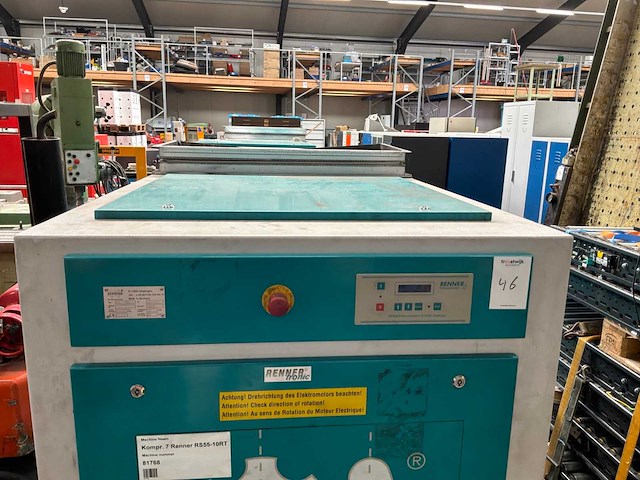 2013 renner rs55 schroefcompressor - afbeelding 4 van  7