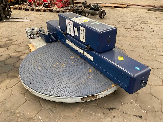 2013 robopac rotoplat wt 507.1 pds palletfoliewikkelaar - afbeelding 5 van  8