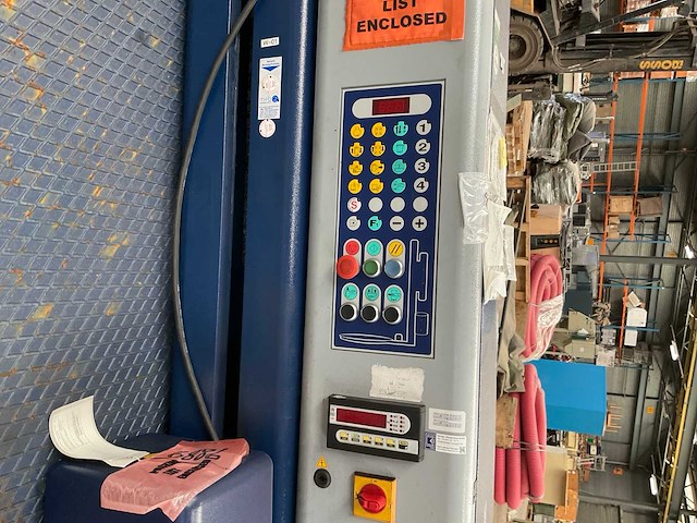 2013 robopac rotoplat wt 507.1 pds palletfoliewikkelaar - afbeelding 6 van  8