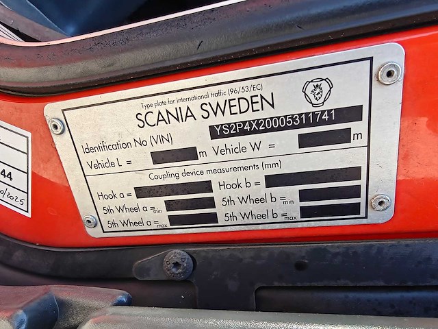 2013 scania p230 vrachtwagen - afbeelding 29 van  56