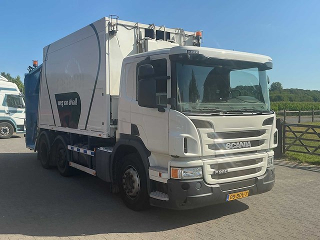 2013 scania p280 vuilniswagen - afbeelding 12 van  64