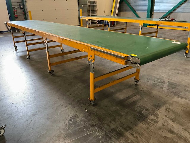 2013 schuma eu-d100 6000/1000/gl transportband - afbeelding 1 van  8