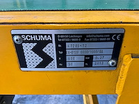 2013 schuma eu-d100 6000/1000/gl transportband - afbeelding 8 van  8
