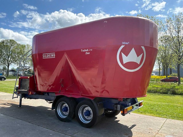 2013 siloking trailedline duo 3022-30 voermengwagen, getrokken - afbeelding 11 van  18
