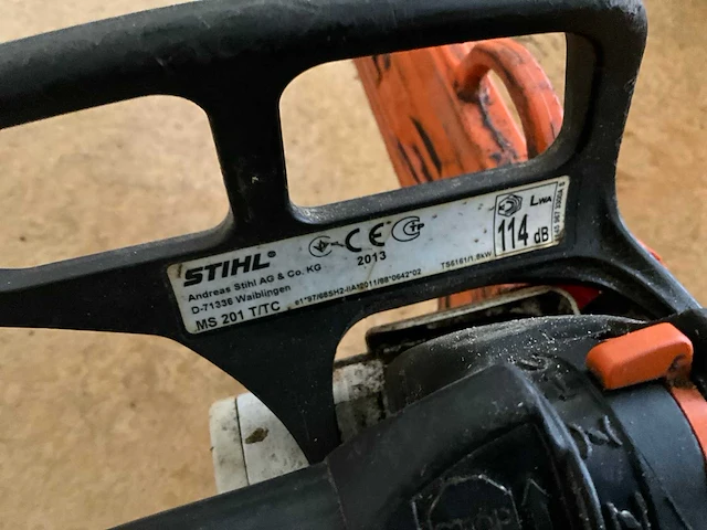 2013 stihl ms 201t kettingzaag - afbeelding 7 van  7