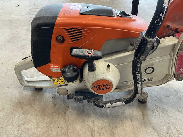 2013 stihl ts 800 doorslijpmachine - afbeelding 4 van  6