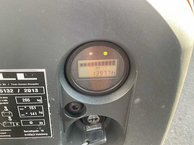 2013 still exu16 elektrische palletwagen - afbeelding 3 van  7