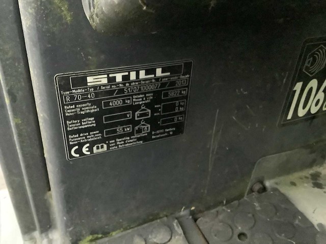 2013 still r70-40 vorkheftruck - afbeelding 4 van  4