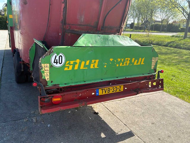 2013 strautmann verti-mix 1401 sf double zelfrijdende voermengwagen - afbeelding 4 van  34