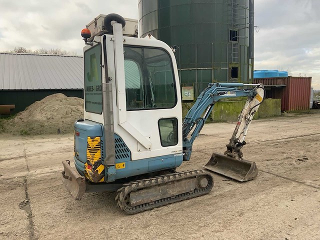 2013 takeuchi tb016 minigraafmachine - afbeelding 20 van  24