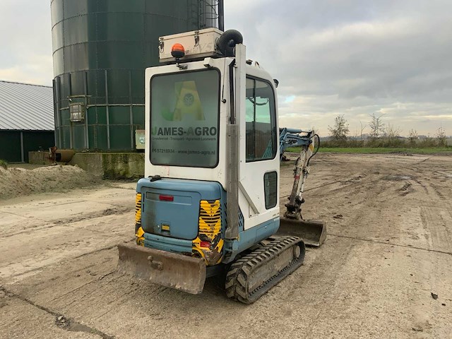 2013 takeuchi tb016 minigraafmachine - afbeelding 21 van  24