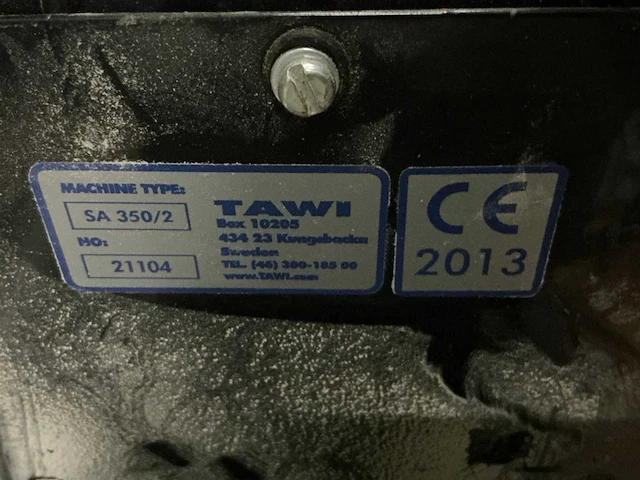 2013 tawi sa 350/2 vacuümpomp - afbeelding 9 van  9