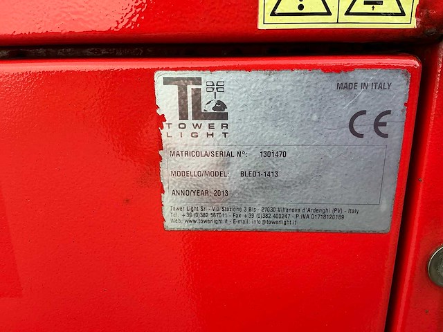 2013 towerlight bled1-1413 bouwlamp - afbeelding 8 van  11