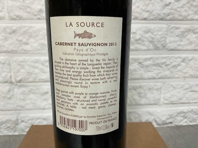 2013 tradition cabernet sauvignon (24x) - afbeelding 3 van  5