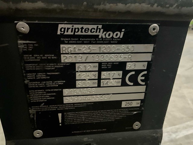 2013 vetter av97/2 hydraulische verstelbaar lepels - afbeelding 6 van  6