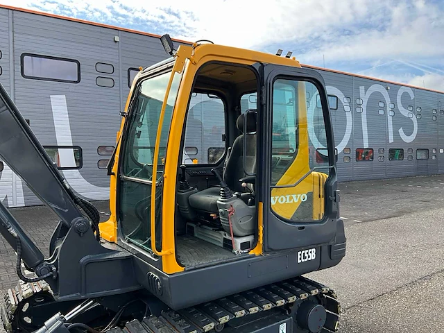 2013 volvo ec55b midigraafmachine - afbeelding 13 van  31