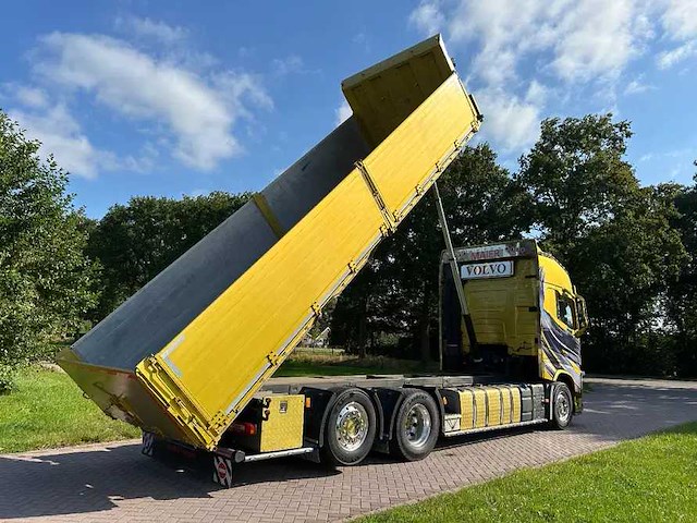 2013 volvo fh 520 multitransporter kipper / tipper full options vrachtwagen - afbeelding 13 van  17
