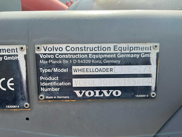 2013 volvo l30b shovel - afbeelding 26 van  32