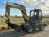 2013 wacker neuson 6503-2 banden graafmachine - afbeelding 1 van  48