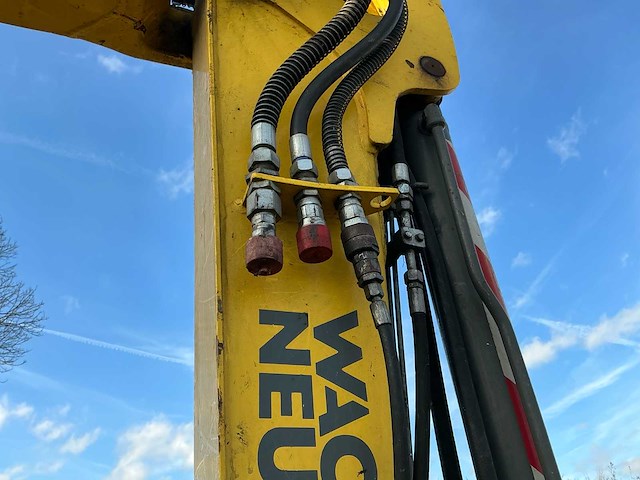 2013 wacker neuson 6503-2 banden graafmachine - afbeelding 20 van  48