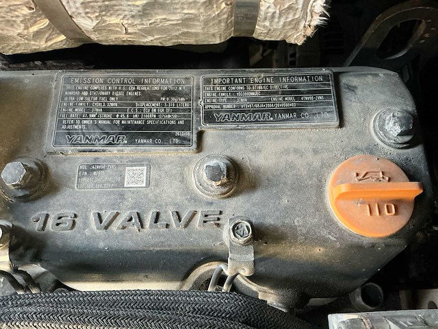 2013 wacker neuson 6503-2 banden graafmachine - afbeelding 46 van  48