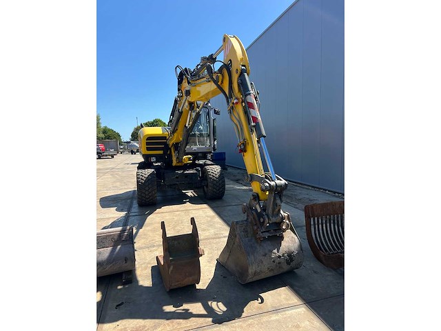 2013 wacker neuson 9503 banden graafmachine - afbeelding 8 van  16