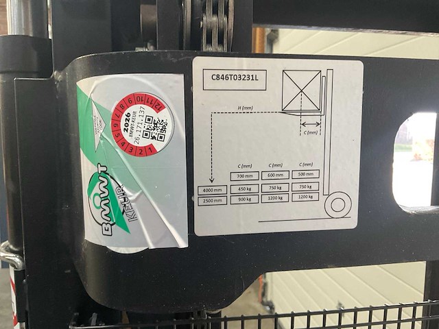 2013 yale ms12 ac stapelaar - afbeelding 8 van  9