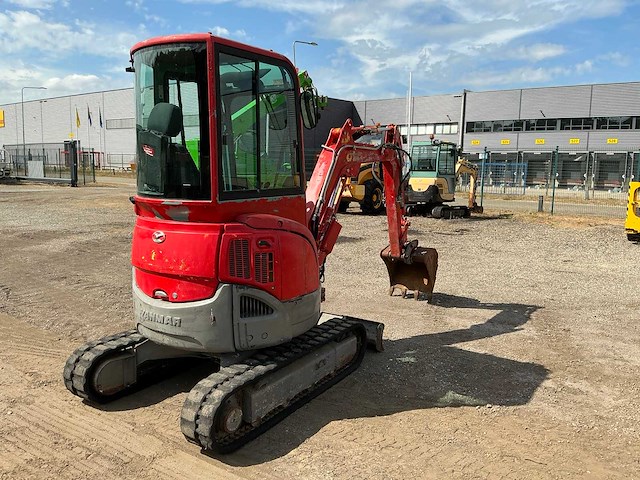 2013 yanmar vio 20-4 minigraafmachine - afbeelding 12 van  14