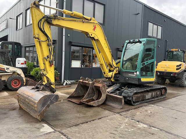 2013 yanmar vio80-u rupsgraafmachine - afbeelding 1 van  6