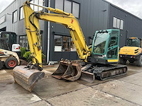 2013 yanmar vio80-u rupsgraafmachine - afbeelding 1 van  6