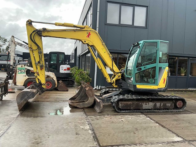 2013 yanmar vio80-u rupsgraafmachine - afbeelding 4 van  6