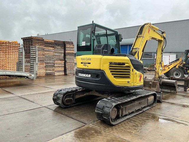 2013 yanmar vio80-u rupsgraafmachine - afbeelding 6 van  6