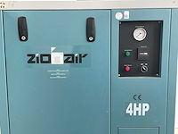 2013 zionair 4hp zuigercompressor - afbeelding 6 van  8