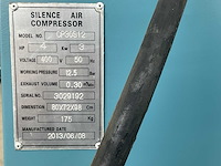 2013 zionair 4hp zuigercompressor - afbeelding 8 van  8