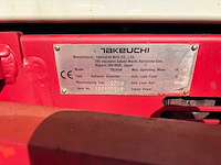 2014 - takeuchi - tb295w - banden graafmachine - afbeelding 28 van  28