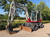 2014 - takeuchi - tb295w - banden graafmachine - afbeelding 4 van  28