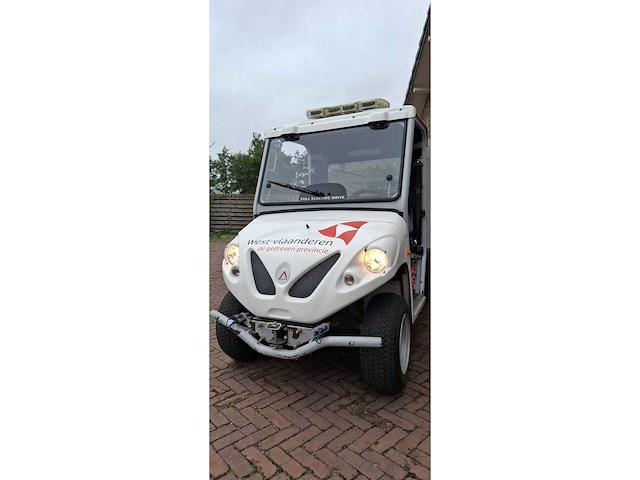 2014 alke electric vehicles bedrijfswagen met kiepbak en sneeuwschuif - afbeelding 9 van  24