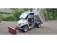 2014 alke electric vehicles bedrijfswagen met kiepbak en sneeuwschuif
