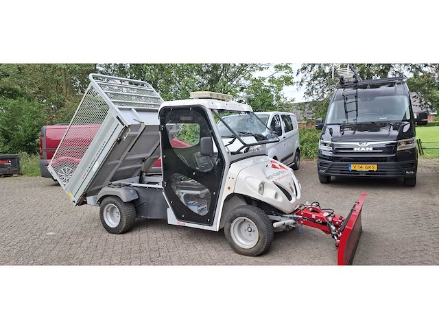 2014 alke electric vehicles bedrijfswagen met kiepbak en sneeuwschuif - afbeelding 12 van  24