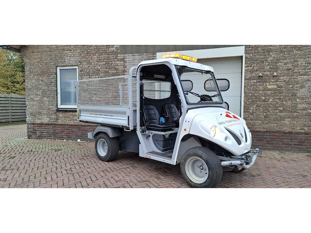 2014 alke electric vehicles bedrijfswagen met kiepbak en sneeuwschuif - afbeelding 19 van  24