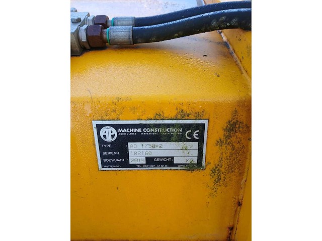 2014 ap ab 1750-2 veegmachine - afbeelding 8 van  17