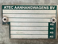 2014 atec eb2 2-1 dubbelas aanhangwagen - afbeelding 13 van  20
