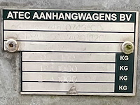2014 atec eb2 2-1 dubbelas aanhangwagen - afbeelding 13 van  20
