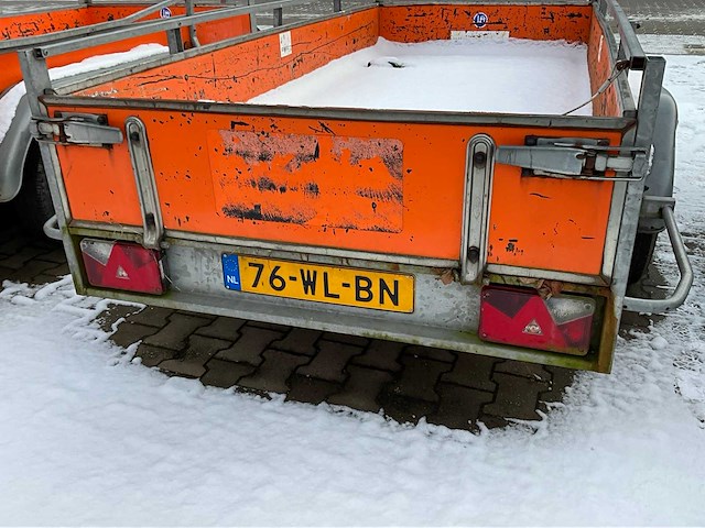 2014 atec eb2 2-1 dubbelas aanhangwagen - afbeelding 18 van  20