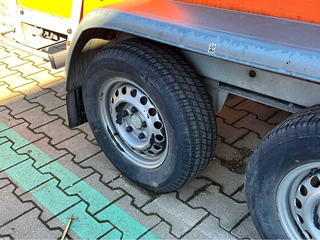 2014 atec eb2 2-1 dubbelas aanhangwagen - afbeelding 8 van  20