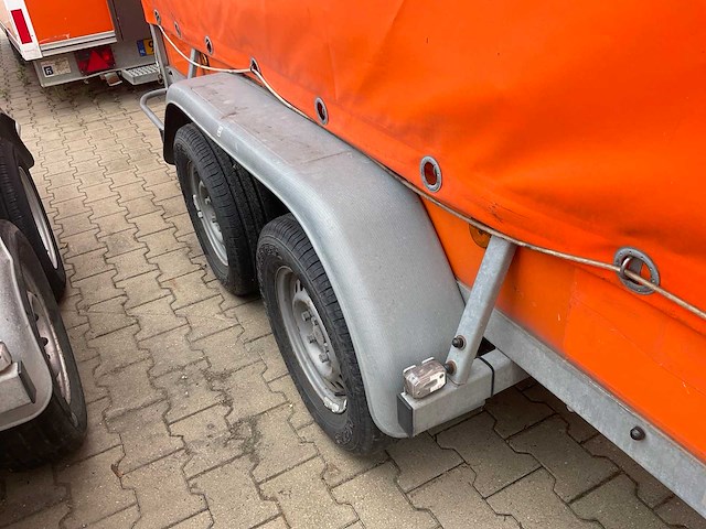2014 atec eb2 2-1 dubbelas huifaanhangwagen - afbeelding 3 van  16