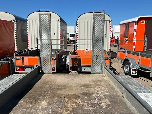 2014 atec mg1 3500 graafmachine transporter / voertuig aanhangwagen - afbeelding 2 van  19