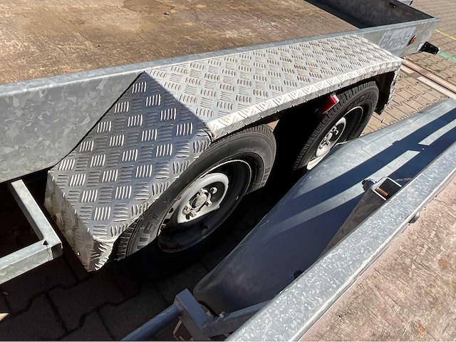 2014 atec mg1 3500 graafmachine transporter / voertuig aanhangwagen - afbeelding 8 van  19
