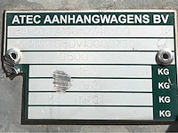 2014 atec mg1 3500 graafmachine transporter / voertuig aanhangwagen - afbeelding 11 van  19